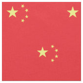中国旗 ファブリック (クローズアップ)