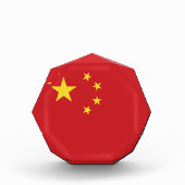 中国旗 フォトブロック (正面)