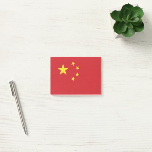中国旗 ポストイット (オフィス)