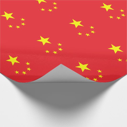 中国旗 ラッピングペーパー (角)