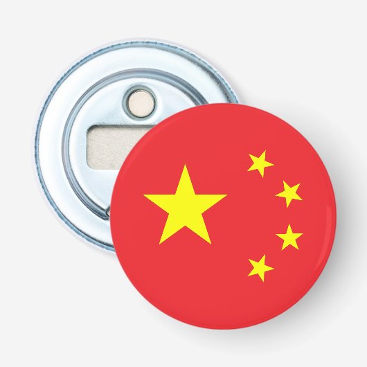 中国旗 栓抜き (正面)