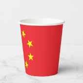 中国旗 紙コップ (裏面)