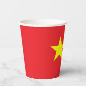 中国旗 紙コップ (正面)