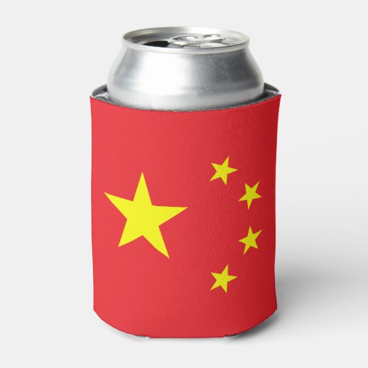 中国旗 缶クーラー (缶正面)