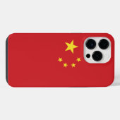 中国旗 iPhoneケース (裏面横)