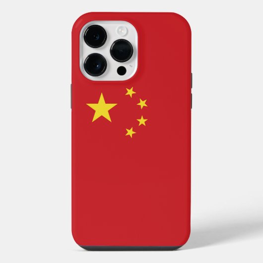 中国旗 iPhoneケース (裏面)