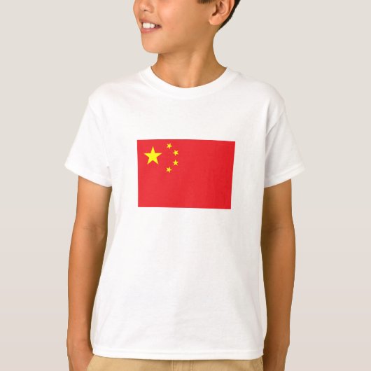 中国旗 Tシャツ (正面)