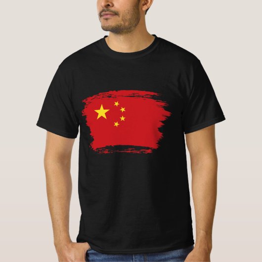 中国旗 Tシャツ (正面)