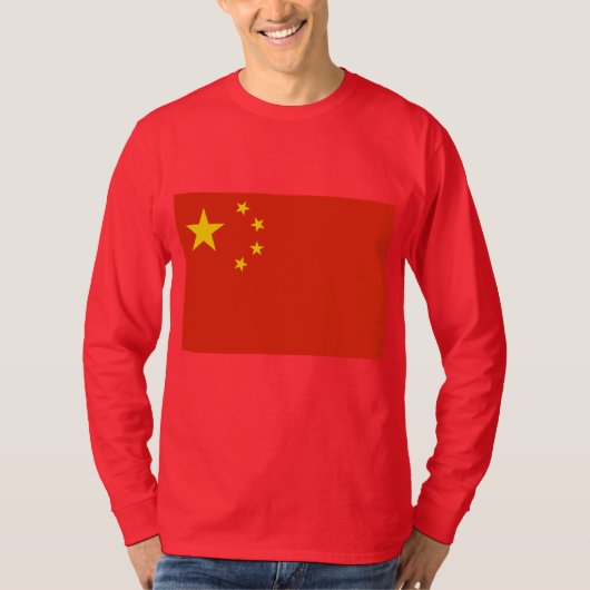 中国旗 Tシャツ (正面)