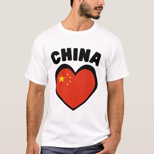 中国旗 Tシャツ (正面)