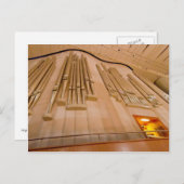 中国最大のパイプオルガン ポストカード (正面/裏面)