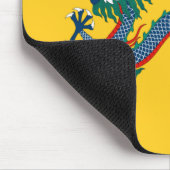 中国清国国旗中国の（龍） （アジア） マウスパッド (コーナー)