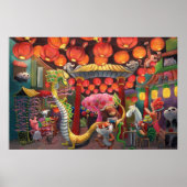 中国町の動物 ポスター (正面)