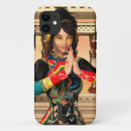 中国皇后ファンタジー肖像画 iPhone 11 ケース