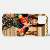中国皇帝の幻想的な肖像画アート Case-Mate iPhoneケース (裏面 (横))