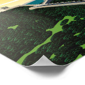 中国素晴らしの中国 ポスター (角)