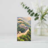 中国素晴らしの壁は最も象徴的な一つである コーリングカード (スタンド正面)