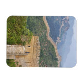 中国素晴らしの壁ジンシャンリン、中国。2 マグネット (横)