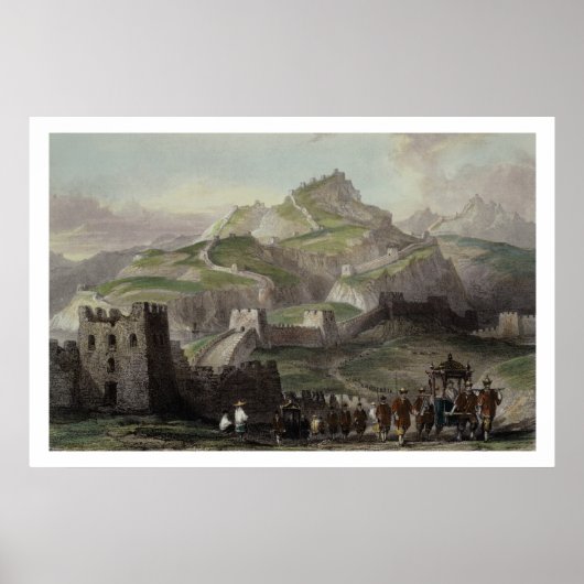 中国素晴らしの壁、「シリーズの中国」から ポスター (正面)