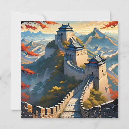 中国素晴らしアートカード壁 (正面)