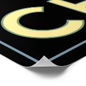 中国素晴らしウォールアジアアートデコレトロトラベル ポスター (角)