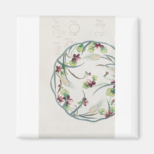 中国素晴らしディナーウェアホームデコール マグネット (正面)