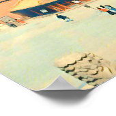 中国紫禁城ヴィンテージ旅行 ポスター (角)