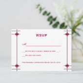 中国結 双喜 ウェディング RSVP (スタンド正面)