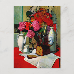中国絵画における静物画 ポストカード