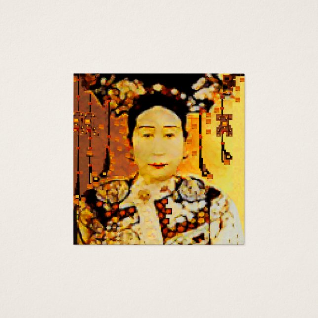 中国美術ヴィンテージイメージの皇后 (正面)