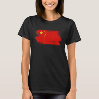 中国衣装中国フラグ中国シンボルIラブCh Tシャツ