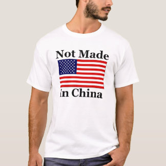 中国製-アメリカ人 Tシャツ