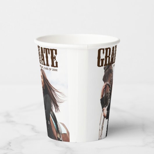 中国西部大学院写真修士会 紙コップ (右)