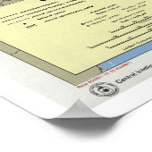 中国詳細地図 – 1979 ポスター (角)