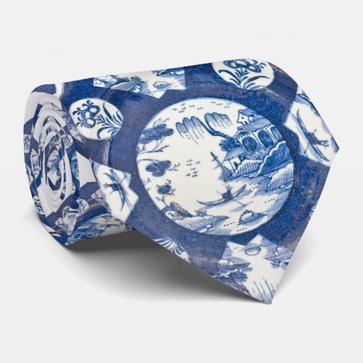 中国語が付いている弓プレートは、C. 1770年設計します ネクタイ (ロール)