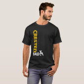 中国語によって頂点に達されるパパ Tシャツ (正面フル)