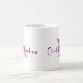 中国語によって頂点に達される祖母 コーヒーマグカップ (中央)