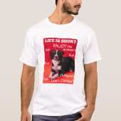 中国語を学ぶ Tシャツ (正面)