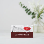 中国語/レストラン/店のレストランのバーは詰まります 名刺 (スタンド正面)