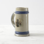 中国語Shar-Peiはちょうど1ギフトを持つことができません ビールジョッキ (正面左)