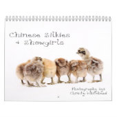 中国語Silkie及びショーガールのカレンダー カレンダー (カバー)