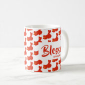 中国賛美エペシアンクリスチャン聖なる書物、 経典 コーヒーマグカップ (正面右)