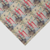 中国趣味のティッシュペーパーのヴィンテージPBN 薄葉紙 (詳細)