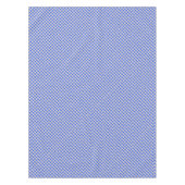 中国青千鳥格子の テーブルクロス (正面)