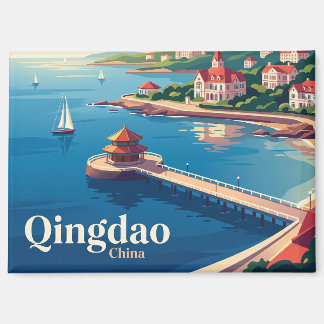 中国青島市 マグネット