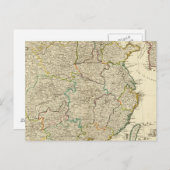 中国韓国アトラスマップ ポストカード (正面/裏面)