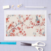 中国風のパターン6 薄葉紙 (クラフト)