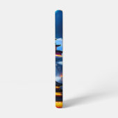 中国風の山宮殿 SAMSUNG GALAXYケース (左側面)
