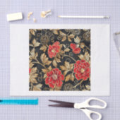 中国風パターン5 薄葉紙 (クラフト)