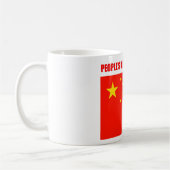 中国高品質旗 コーヒーマグカップ (左)